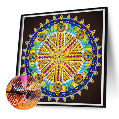 Mandala - Special Shaped Drill Diamond Painting 30*30CM