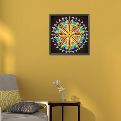 Mandala - Special Shaped Drill Diamond Painting 30*30CM