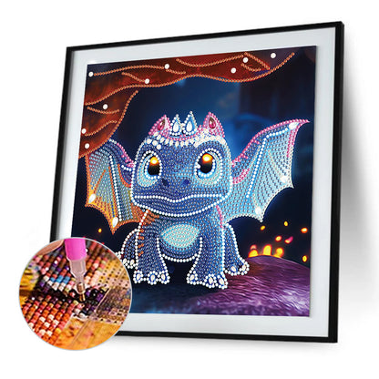 Little Pterosaur - Special Shaped Drill Diamond Painting 30*30CM