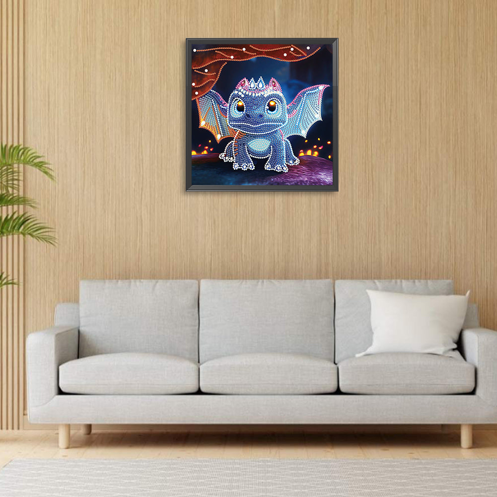 Little Pterosaur - Special Shaped Drill Diamond Painting 30*30CM