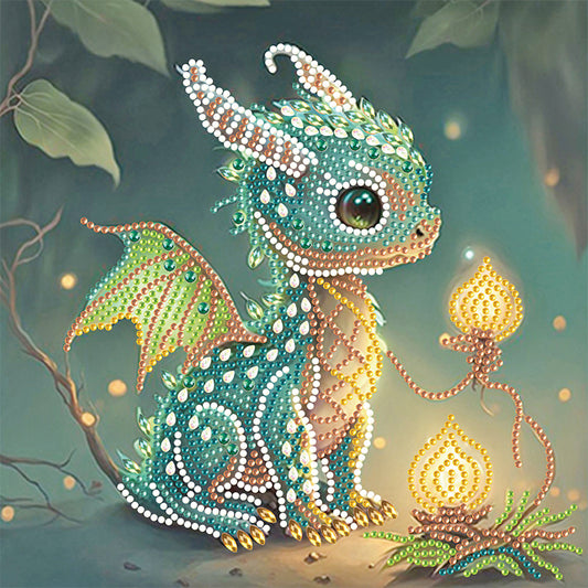 Little Pterosaur - Special Shaped Drill Diamond Painting 30*30CM