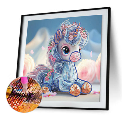 Unicorn - Special Shaped Drill Diamond Painting 30*30CM