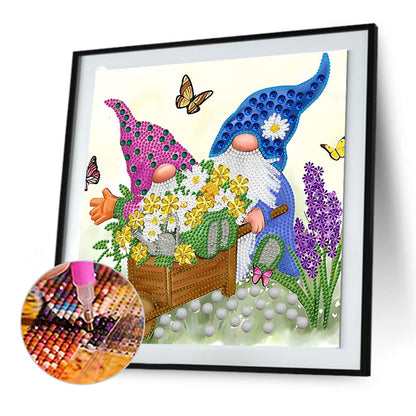 Spring Goblin - Special Shaped Drill Diamond Painting 30*30CM