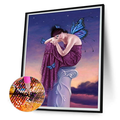 Fairy Angel - Full Round Drill Diamond Painting 40*50CM