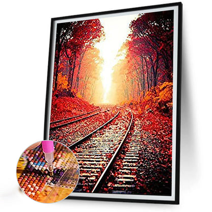 Rail - Full Round Drill Diamond Painting 30*40CM