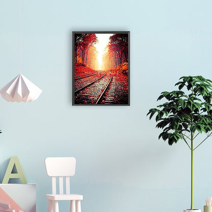 Rail - Full Round Drill Diamond Painting 30*40CM