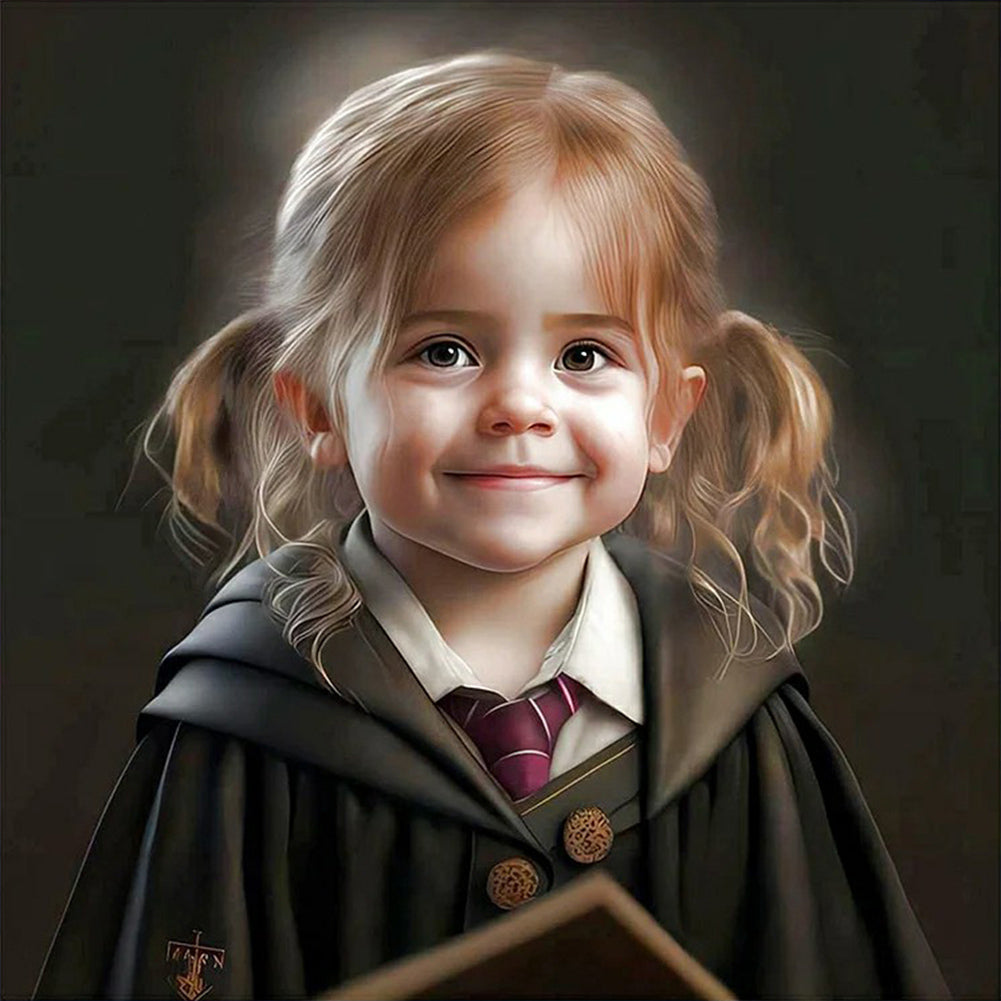 Q Version Of Harry Potter - Full Round Drill Diamond Painting 30*30CM