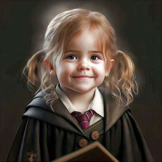 Q Version Of Harry Potter - Full Round Drill Diamond Painting 30*30CM