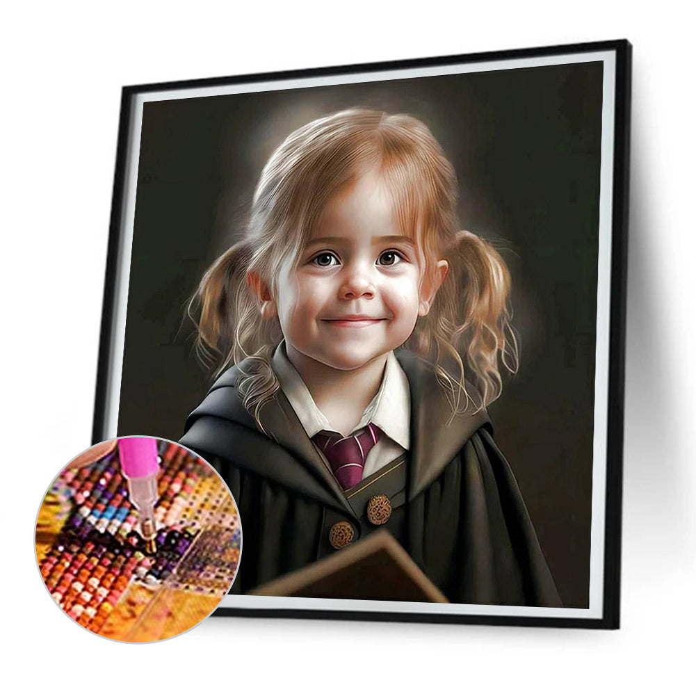 Q Version Of Harry Potter - Full Round Drill Diamond Painting 30*30CM