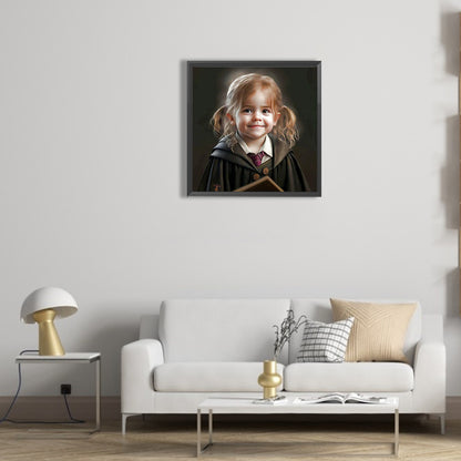 Q Version Of Harry Potter - Full Round Drill Diamond Painting 30*30CM