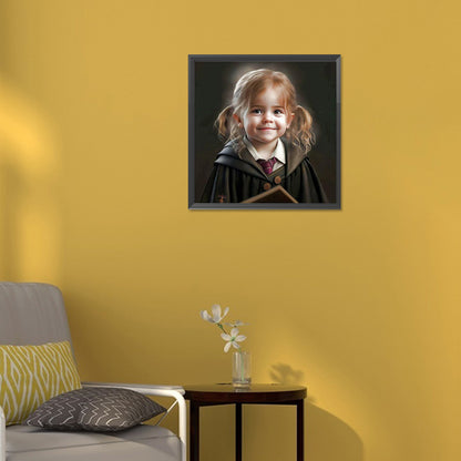 Q Version Of Harry Potter - Full Round Drill Diamond Painting 30*30CM