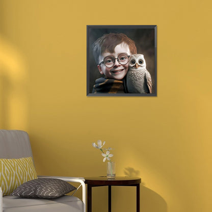 Q Version Of Harry Potter - Full Round Drill Diamond Painting 30*30CM