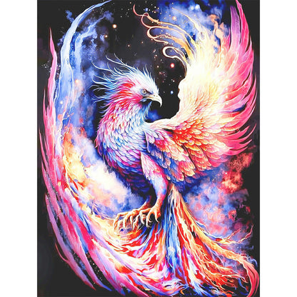 Phoenix Reborn From The Ashes - Full Round Drill Diamond Painting 30*40CM