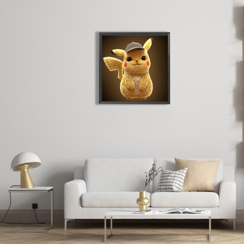 Pikachu - Full Round Drill Diamond Painting 30*30CM