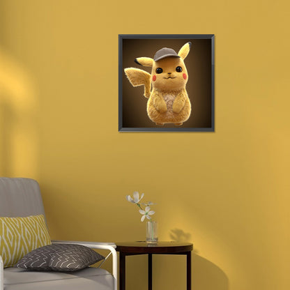 Pikachu - Full Round Drill Diamond Painting 30*30CM