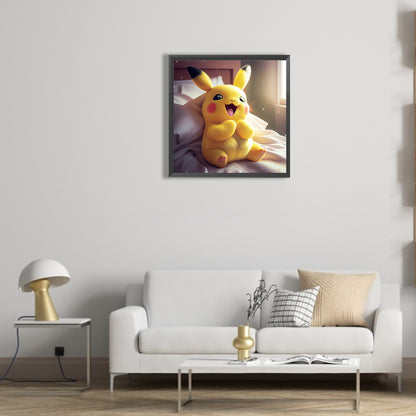 Pikachu - Full Round Drill Diamond Painting 30*30CM