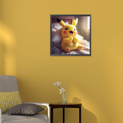 Pikachu - Full Round Drill Diamond Painting 30*30CM