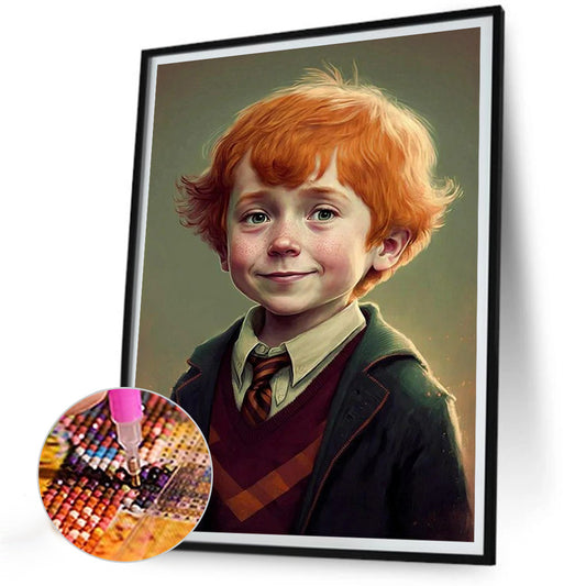 Harry Potter - Full Round Drill Diamond Painting 30*40CM
