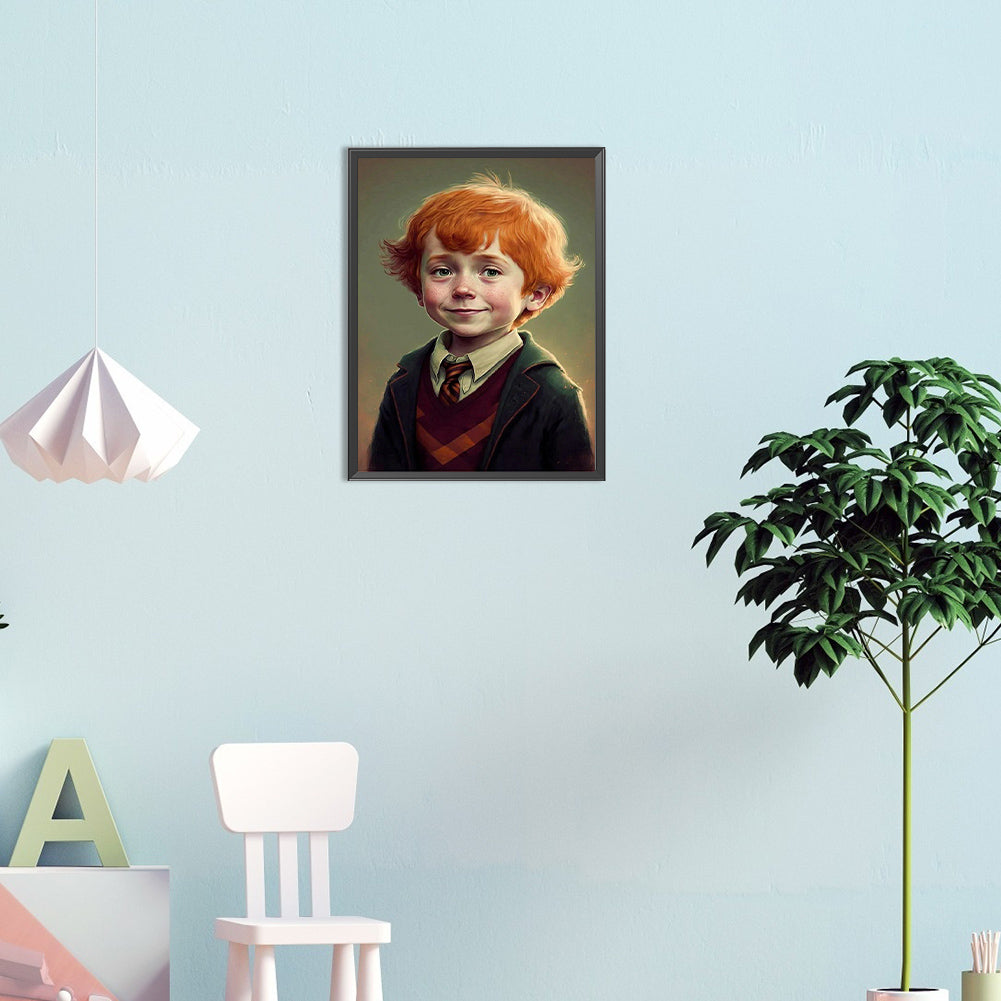 Harry Potter - Full Round Drill Diamond Painting 30*40CM