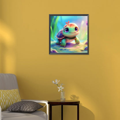 Crawling Turtle - Full Round Drill Diamond Painting 30*30CM