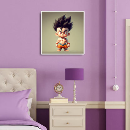 Q Version Dragon Ball - Full Round Drill Diamond Painting 30*30CM