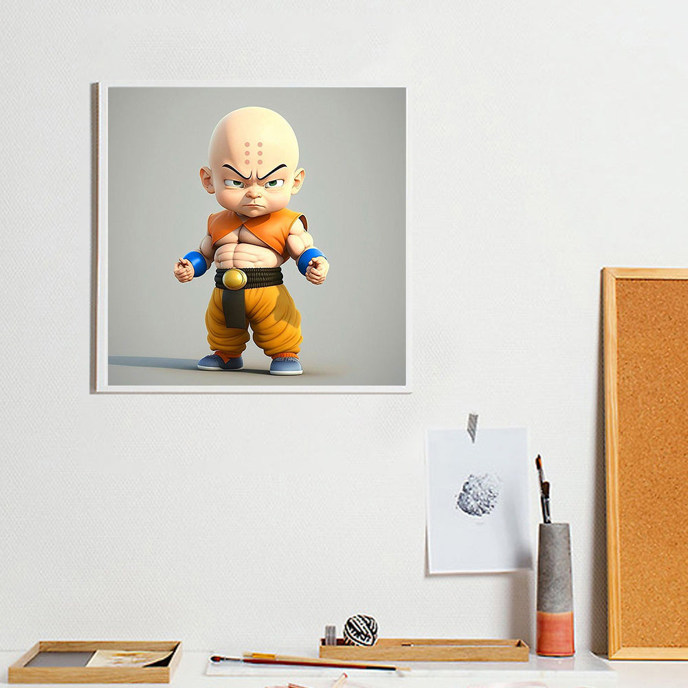 Q Version Dragon Ball - Full Round Drill Diamond Painting 30*30CM