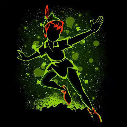 Silhouette - Peter Pan - Full Square Drill Diamond Painting 50*50CM