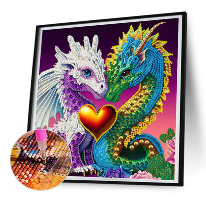 Personality Pterosaur - Special Shaped Drill Diamond Painting 30*30CM
