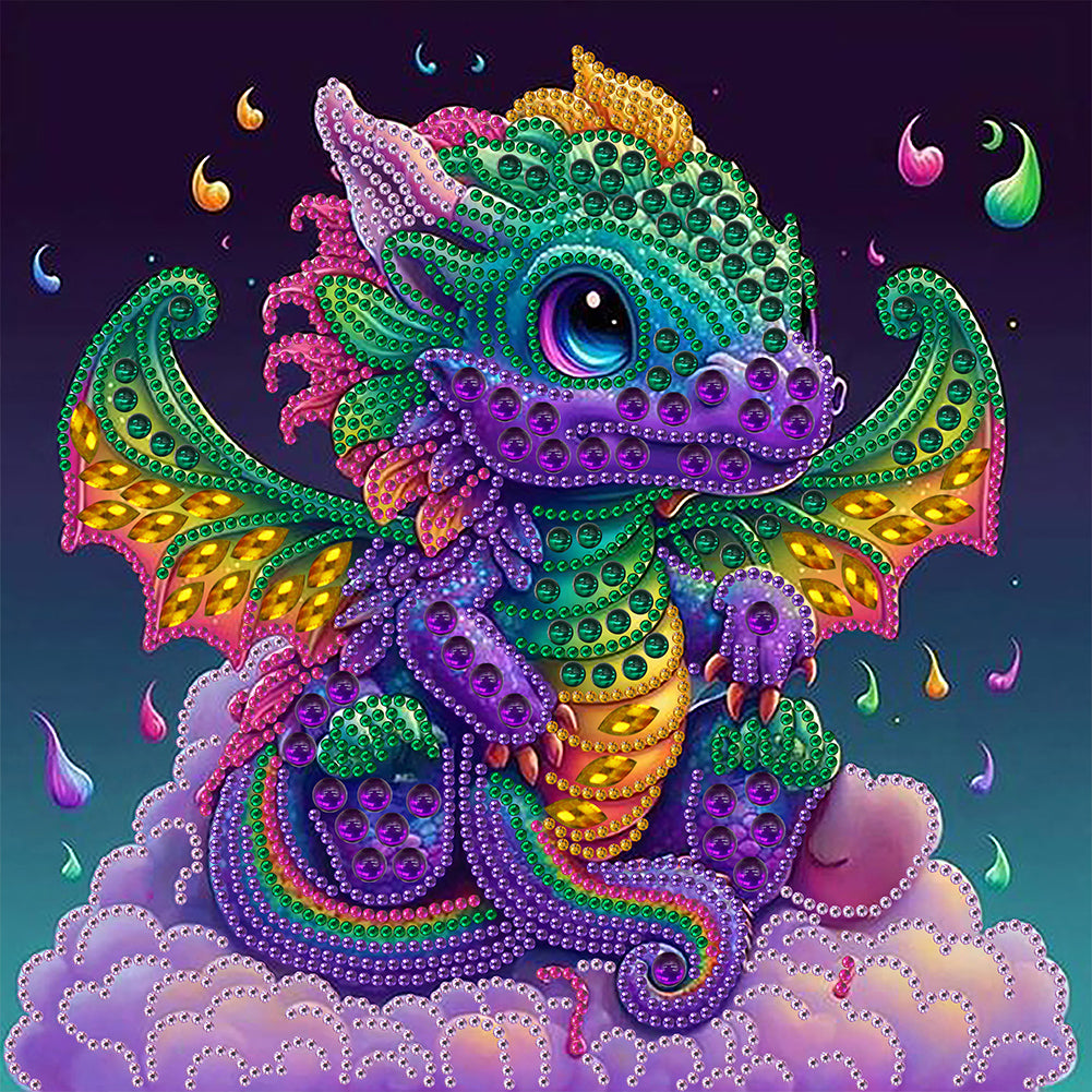 Personality Pterosaur - Special Shaped Drill Diamond Painting 30*30CM