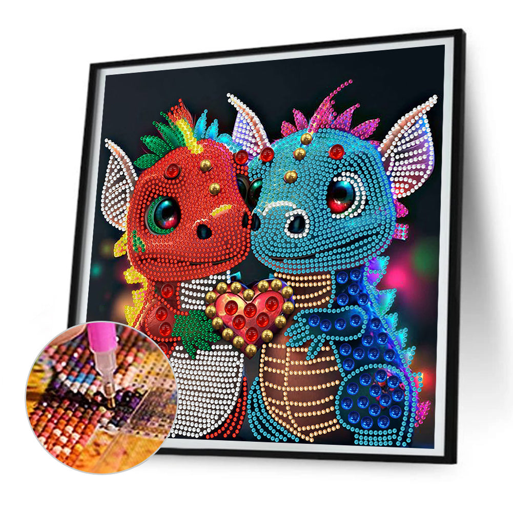 Personality Pterosaur - Special Shaped Drill Diamond Painting 30*30CM