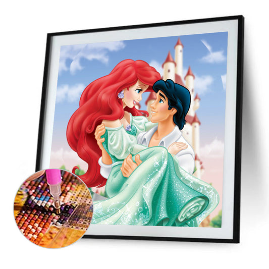Prince And Mermaid - Full Square Drill Diamond Painting 50*50CM