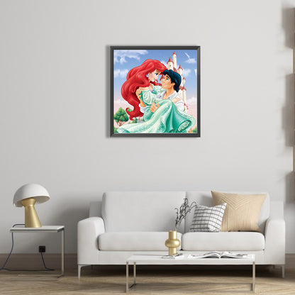 Prince And Mermaid - Full Square Drill Diamond Painting 50*50CM