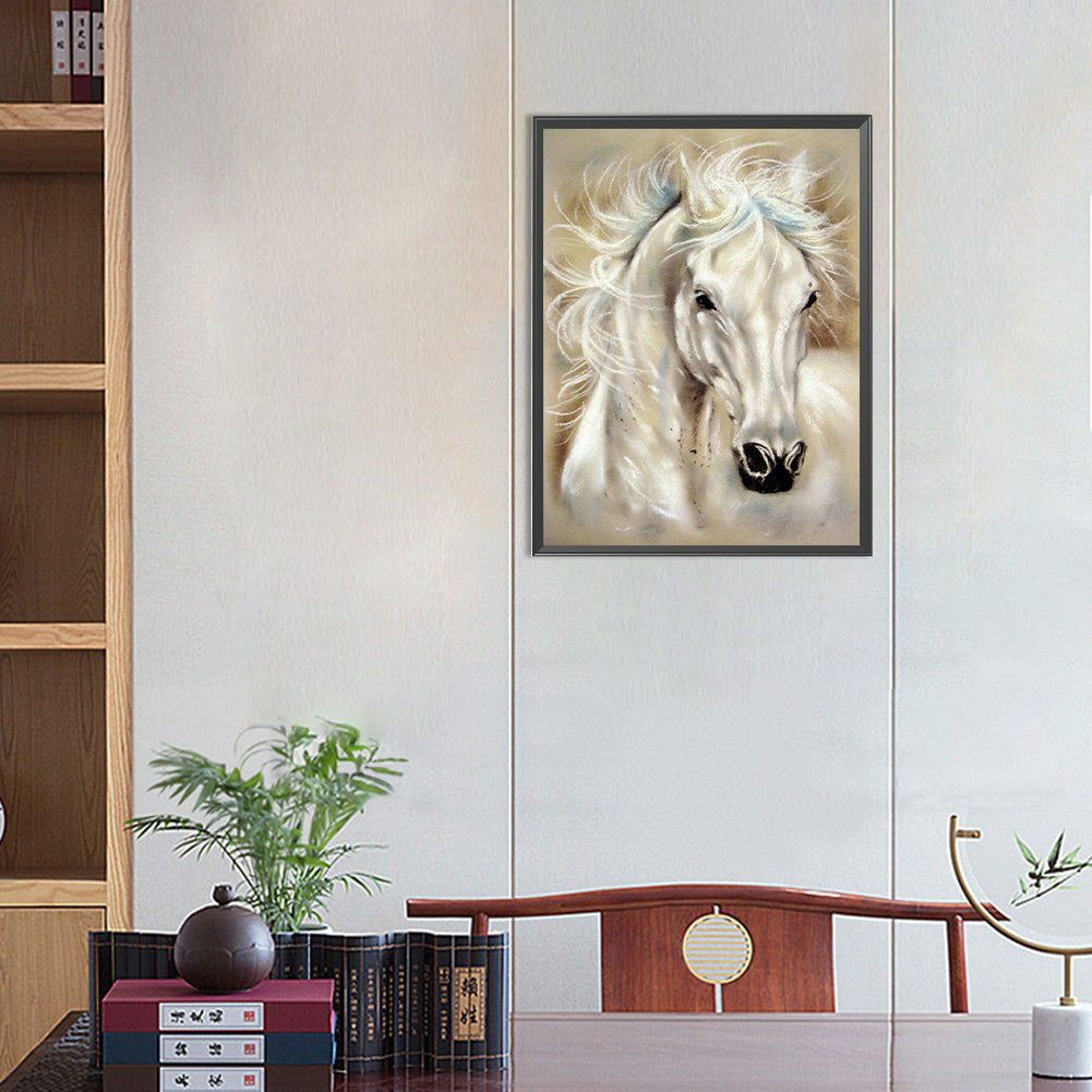 Horse - Full Round Drill Diamond Painting 40*50CM