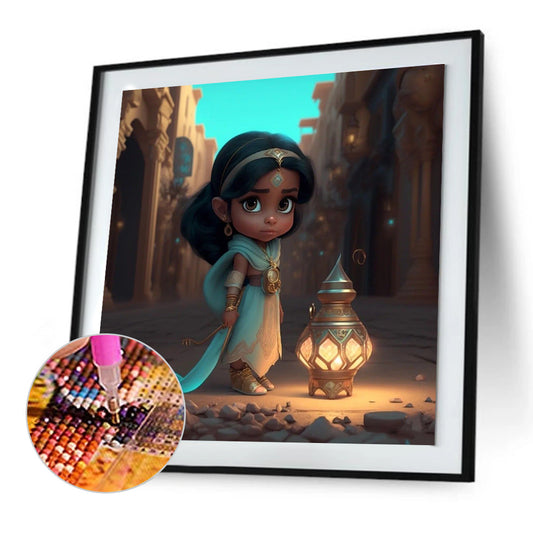 Disney Princess And Prince - Full Round Drill Diamond Painting 30*30CM