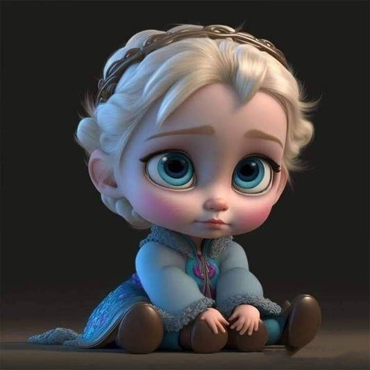 Disney Princess And Prince - Full Round Drill Diamond Painting 30*30CM