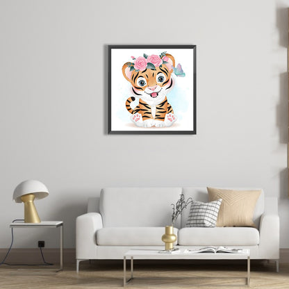 Daihua Little Tiger - Full Square Drill Diamond Painting 30*30CM