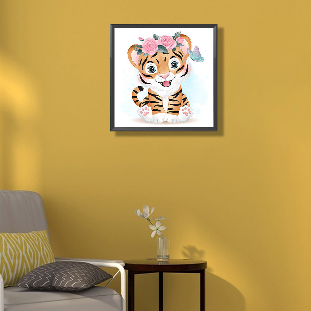 Daihua Little Tiger - Full Square Drill Diamond Painting 30*30CM