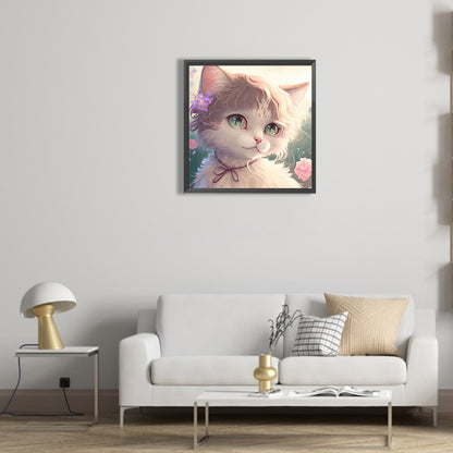 Beautiful Pussy - Full Round Drill Diamond Painting 30*30CM