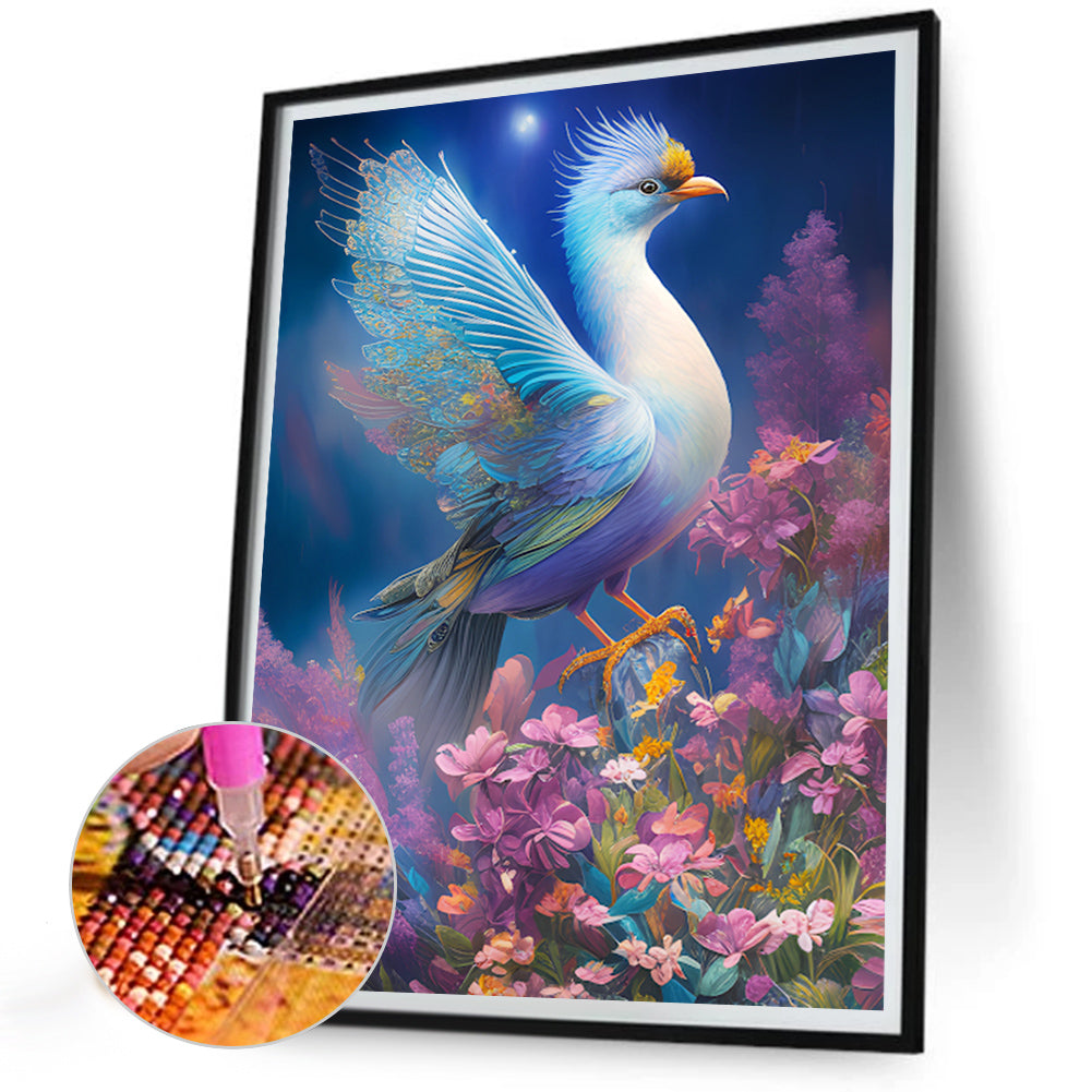 Bizarre Swan - Full Round Drill Diamond Painting 30*40CM