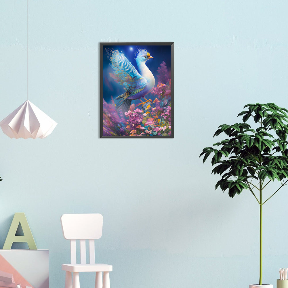 Bizarre Swan - Full Round Drill Diamond Painting 30*40CM