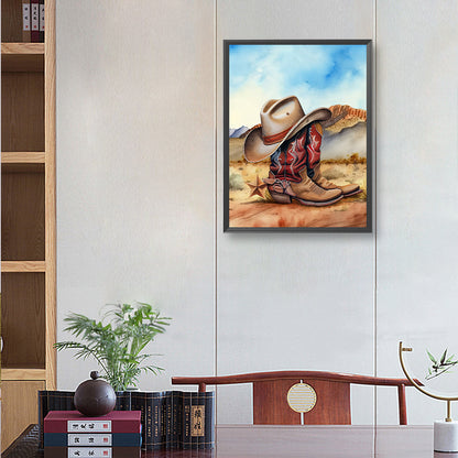Boots - Full Round Drill Diamond Painting 30*40CM
