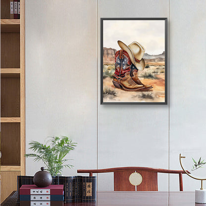 Boots - Full Round Drill Diamond Painting 30*40CM