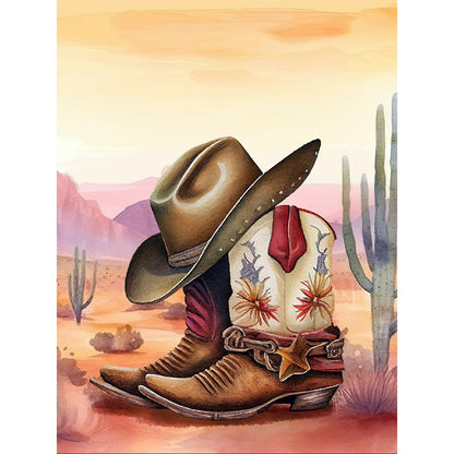 Boots - Full Round Drill Diamond Painting 30*40CM