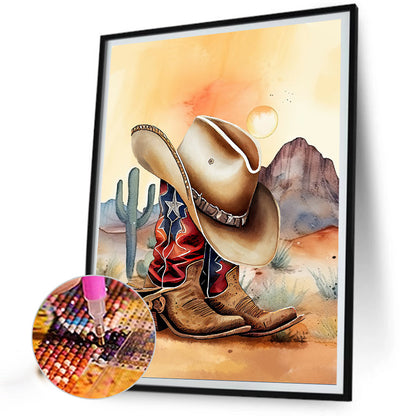 Boots - Full Round Drill Diamond Painting 30*40CM