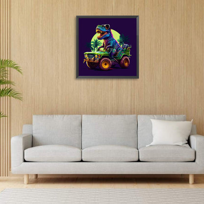 Tyrannosaurus Rex - Full Round Drill Diamond Painting 30*30CM