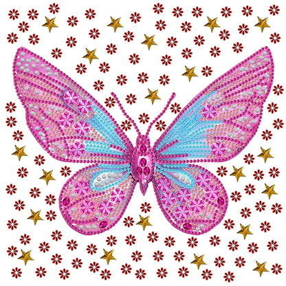 Vivid Butterfly - Special Shaped Drill Diamond Painting 30*30CM