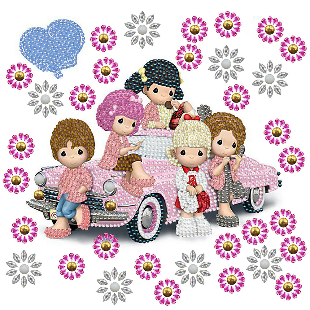 Precious Memory Doll - Special Shaped Drill Diamond Painting 30*30CM