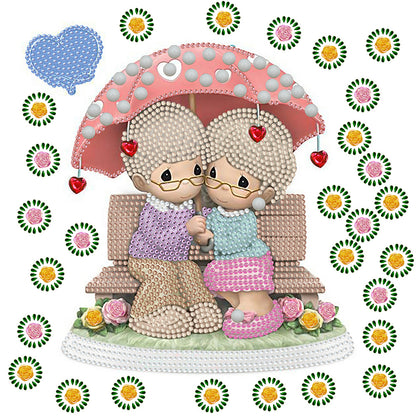 Precious Memory Doll - Special Shaped Drill Diamond Painting 30*30CM