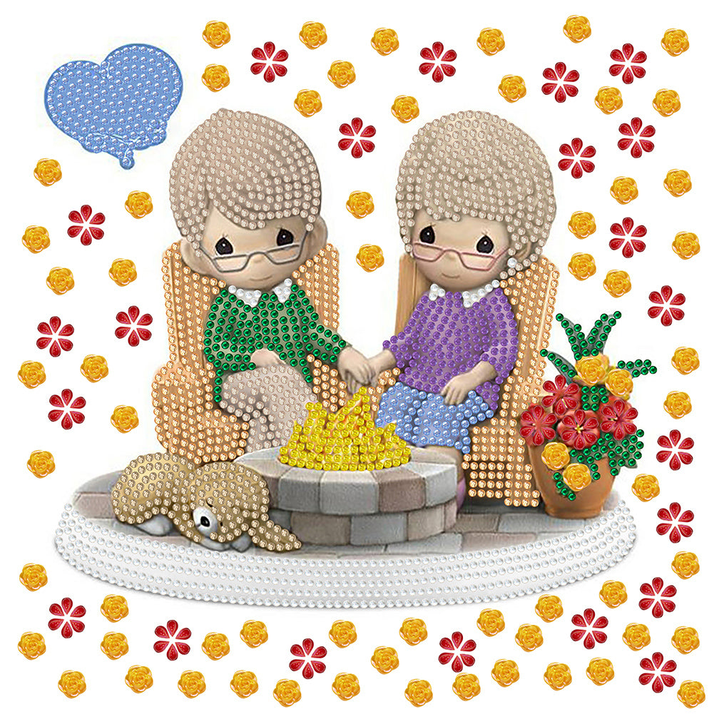 Precious Memory Doll - Special Shaped Drill Diamond Painting 30*30CM