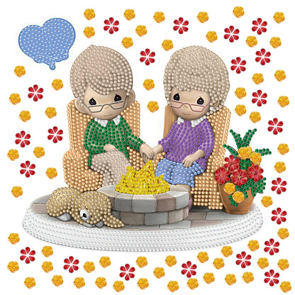 Precious Memory Doll - Special Shaped Drill Diamond Painting 30*30CM